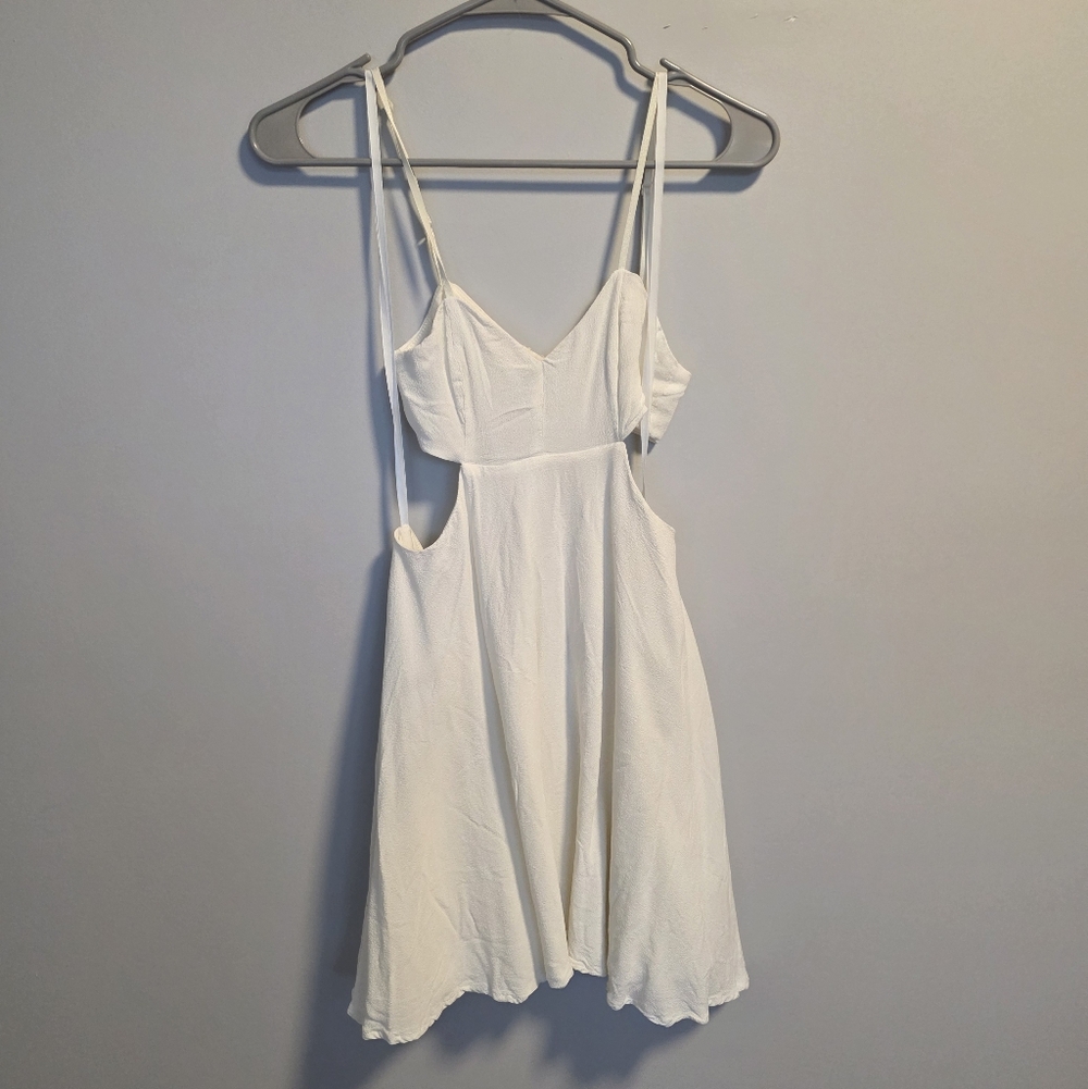 Nasty Gal White Strappy Dress